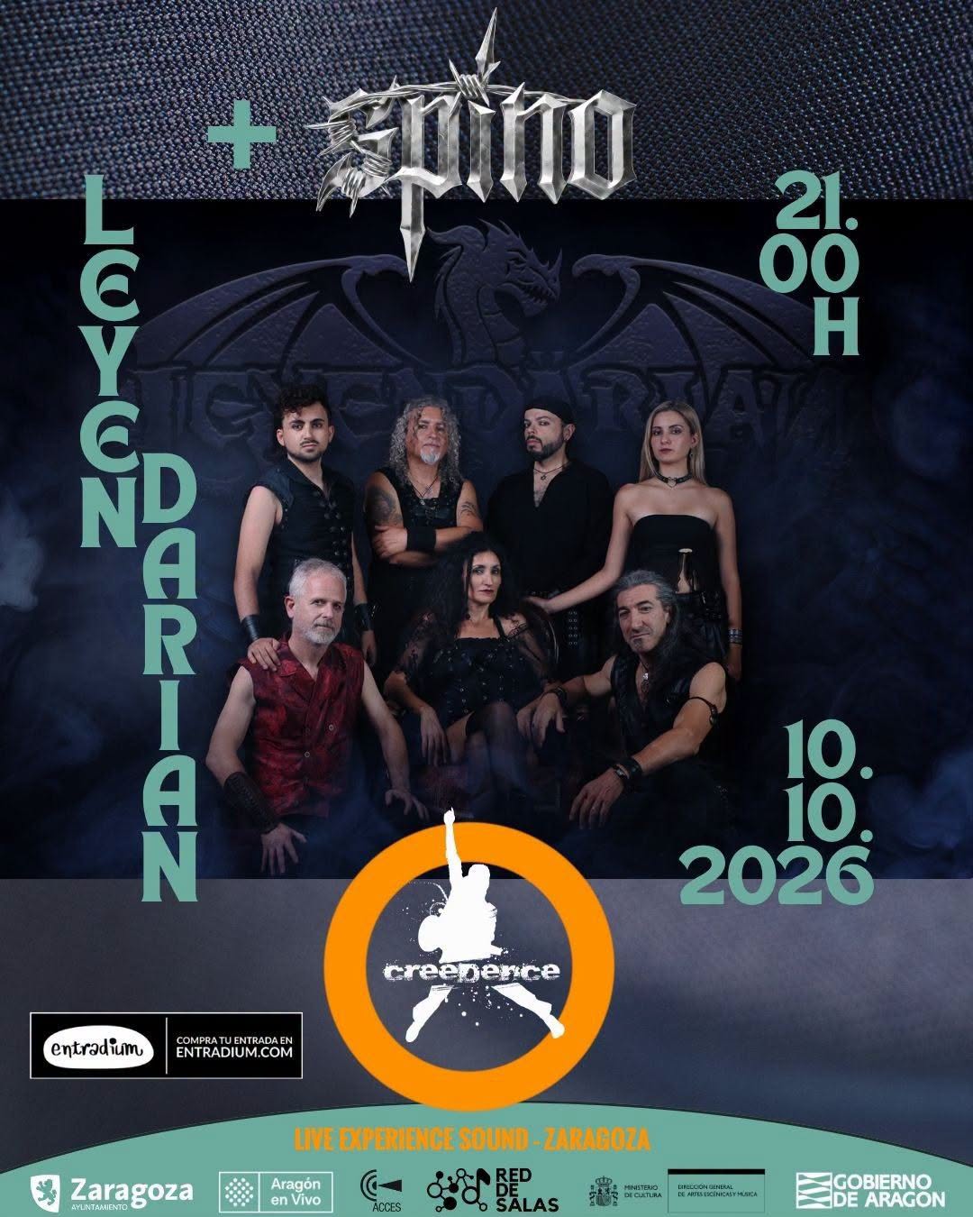 LEYENDÄRIAN (BCN) + SPINO (ZGZ)